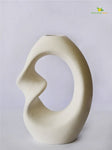Twist Craft Ceramic Vase | 20 cm