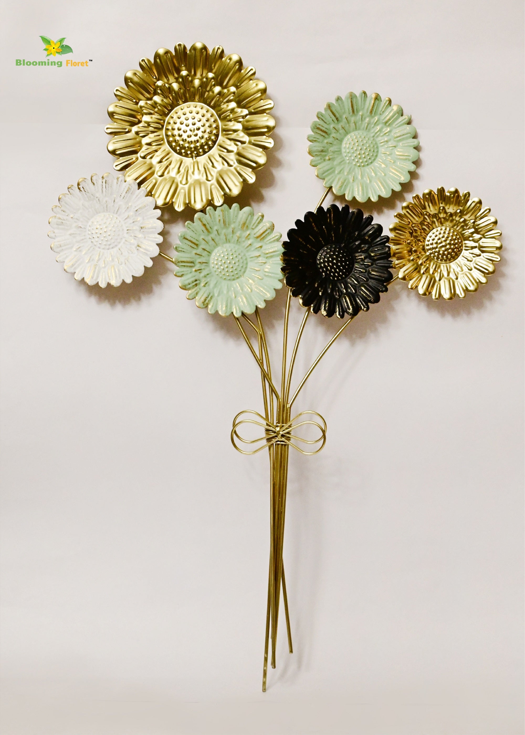 Metal Flower Frame for Wall Décor