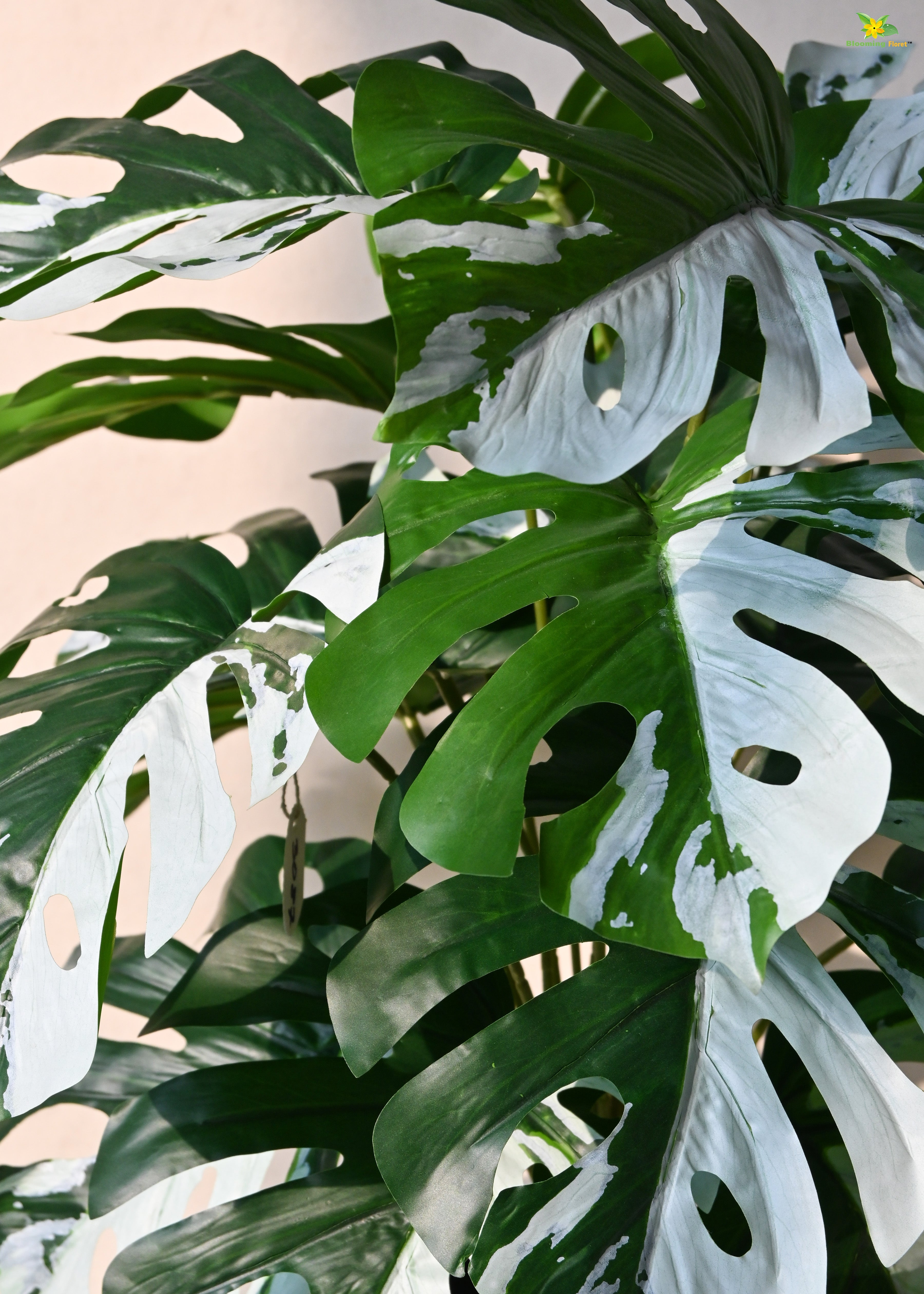 Artificial Monstera Plant for Decor | 18 Leaves with Basic Pot | 78.7 cm