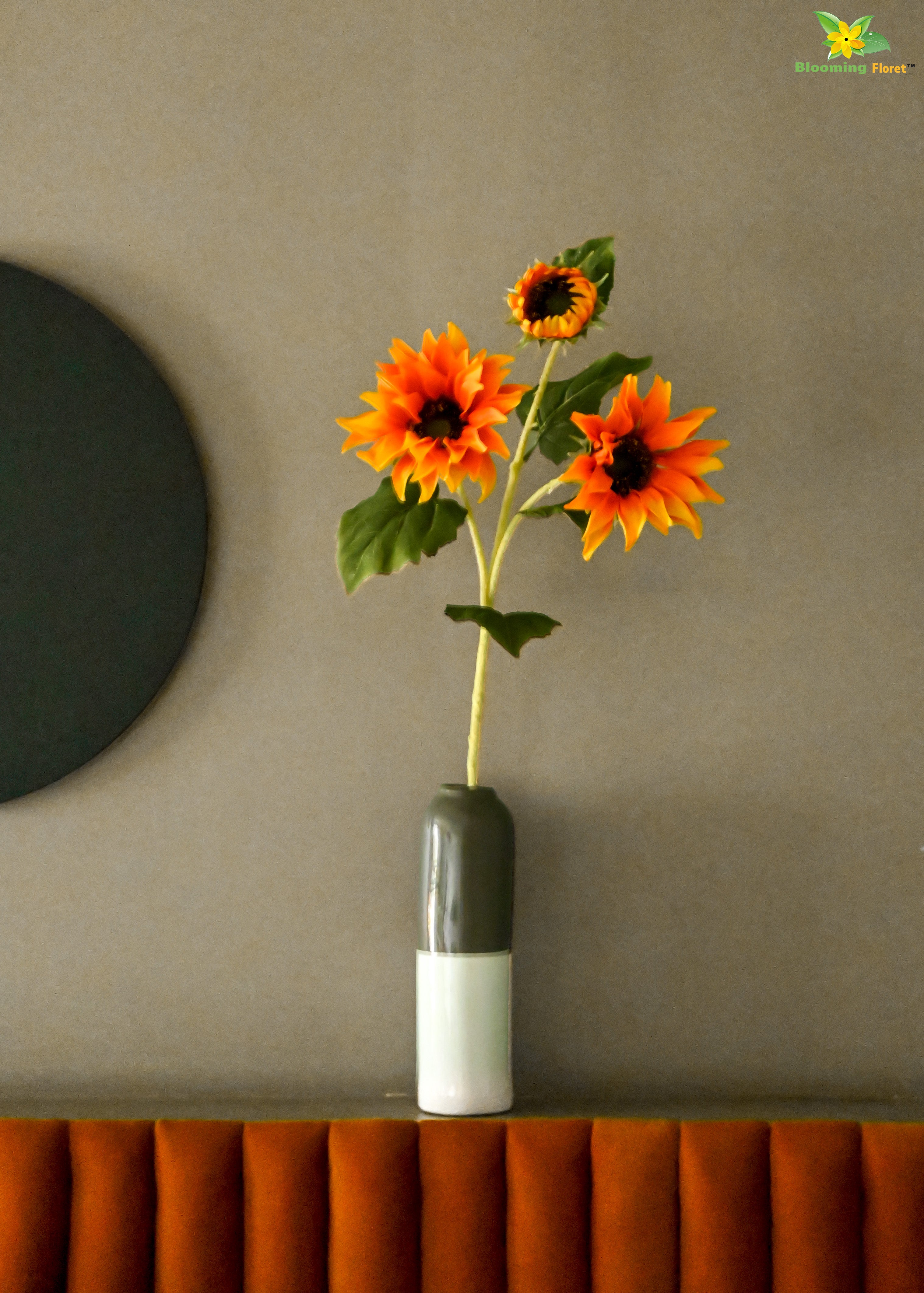 Artificial Sun Flower Stick for Decor