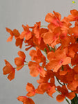 Artificial Dame's Rocket Flowers Bunch - Orange