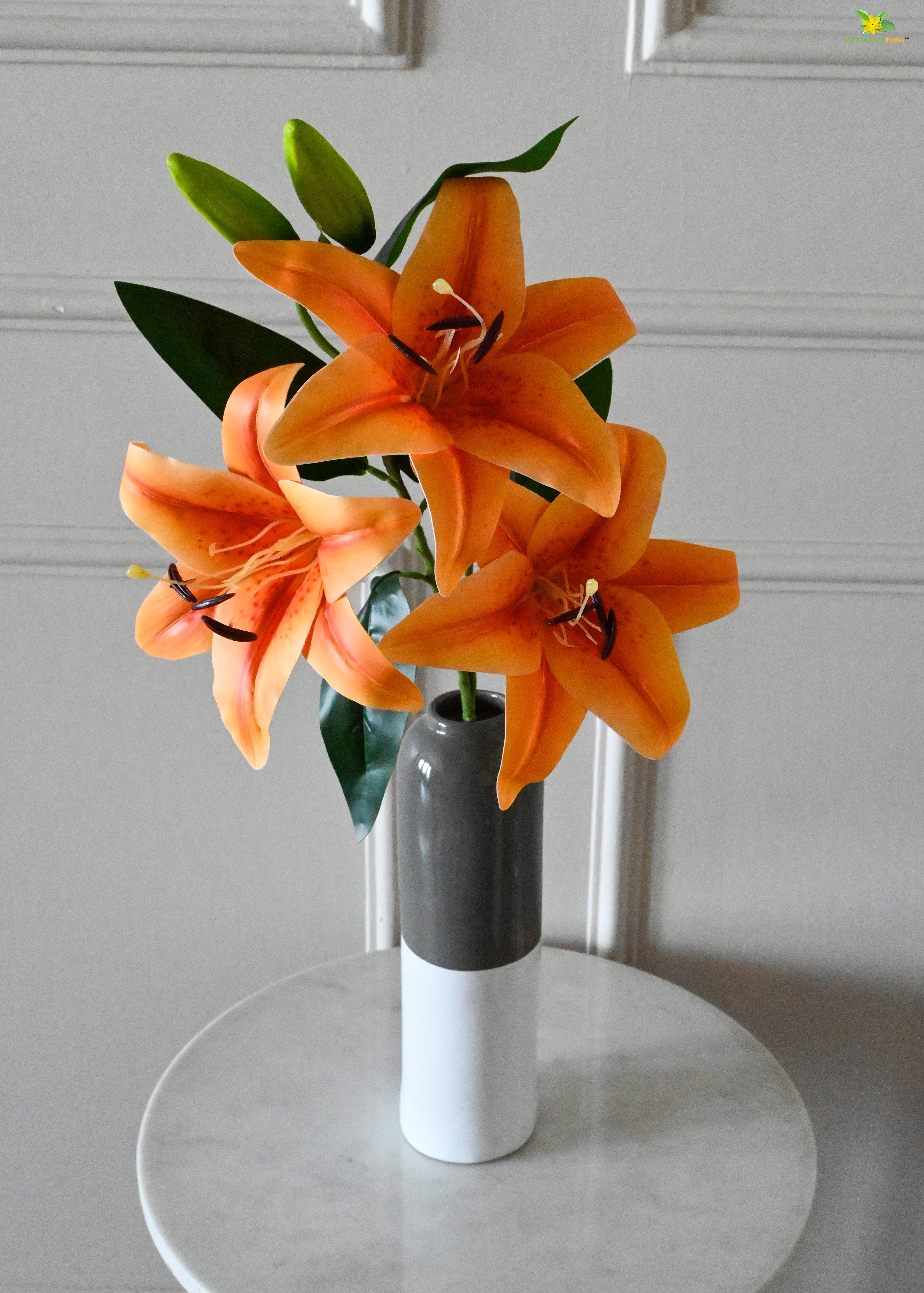 Artificial Lily Flower Stick for Decor