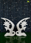 Abstract Fish Duo Figurine