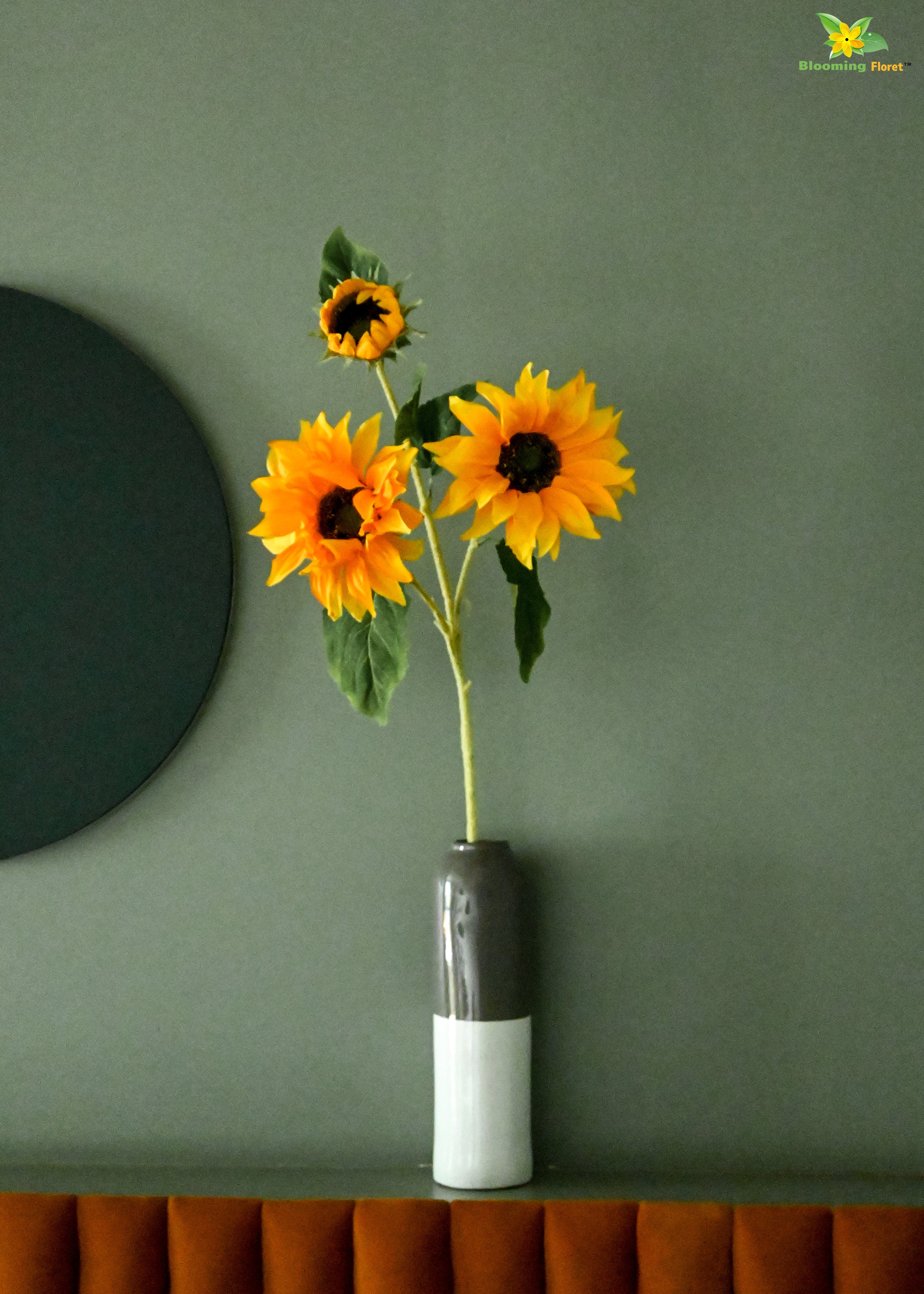 Artificial Sun Flower Stick for Decor