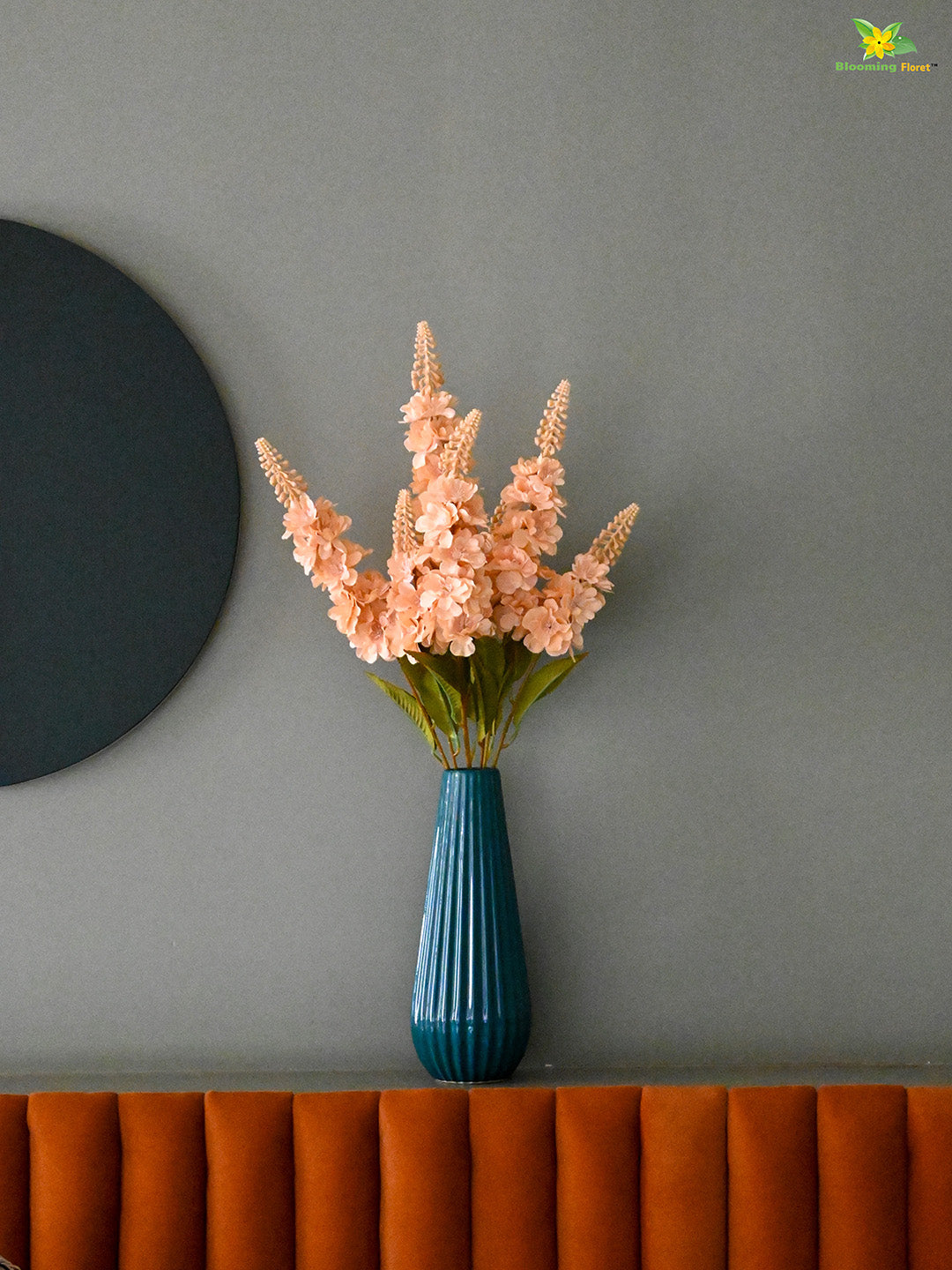 Artificial Snapdragon Flower Bunch - Peach