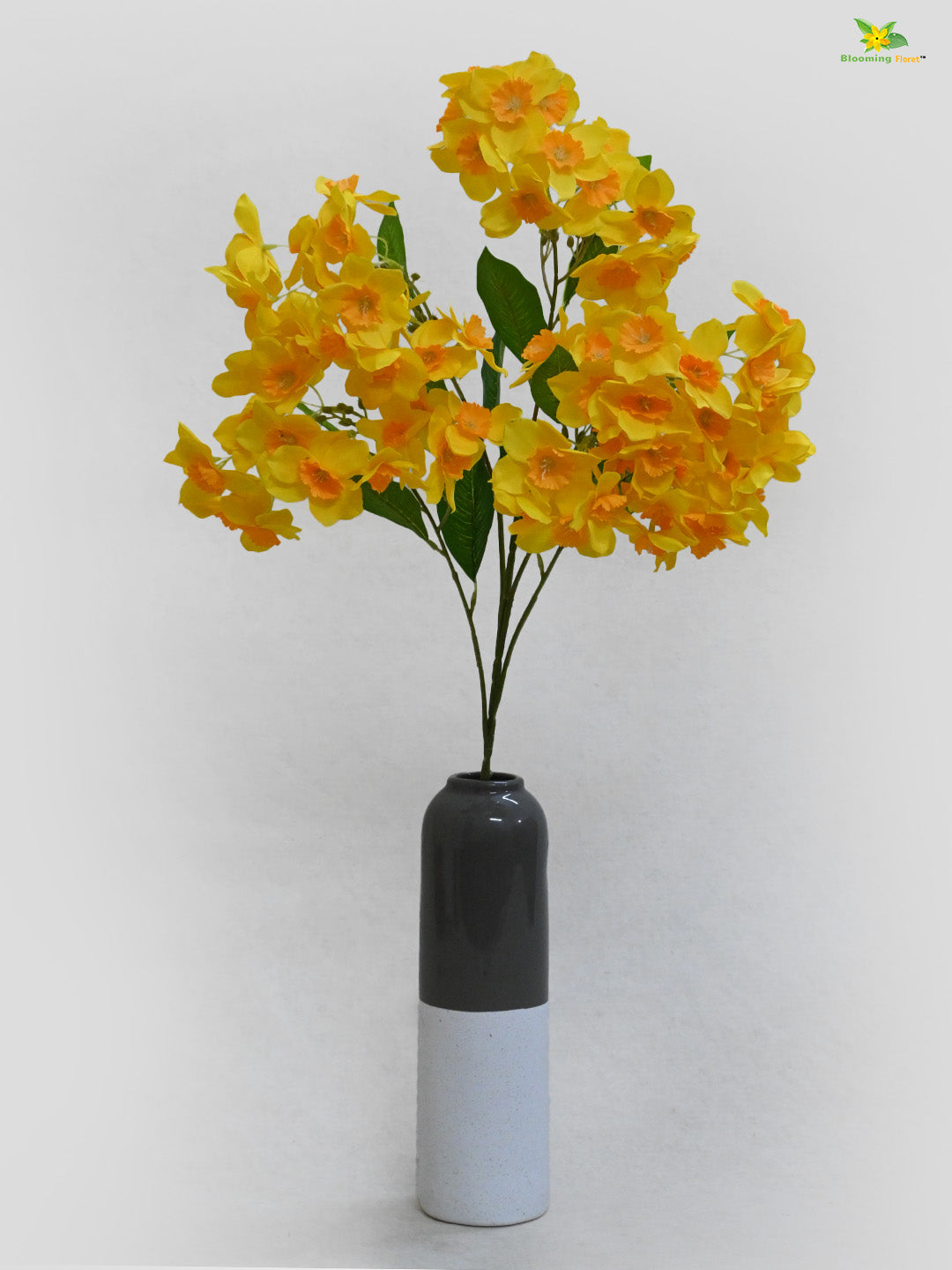 Artificial Daffodil Flower Stick For Decor