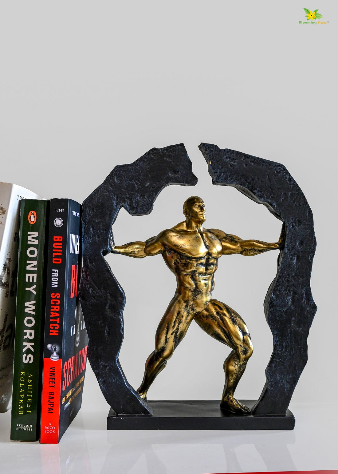 Body Builder Figurine-Gold