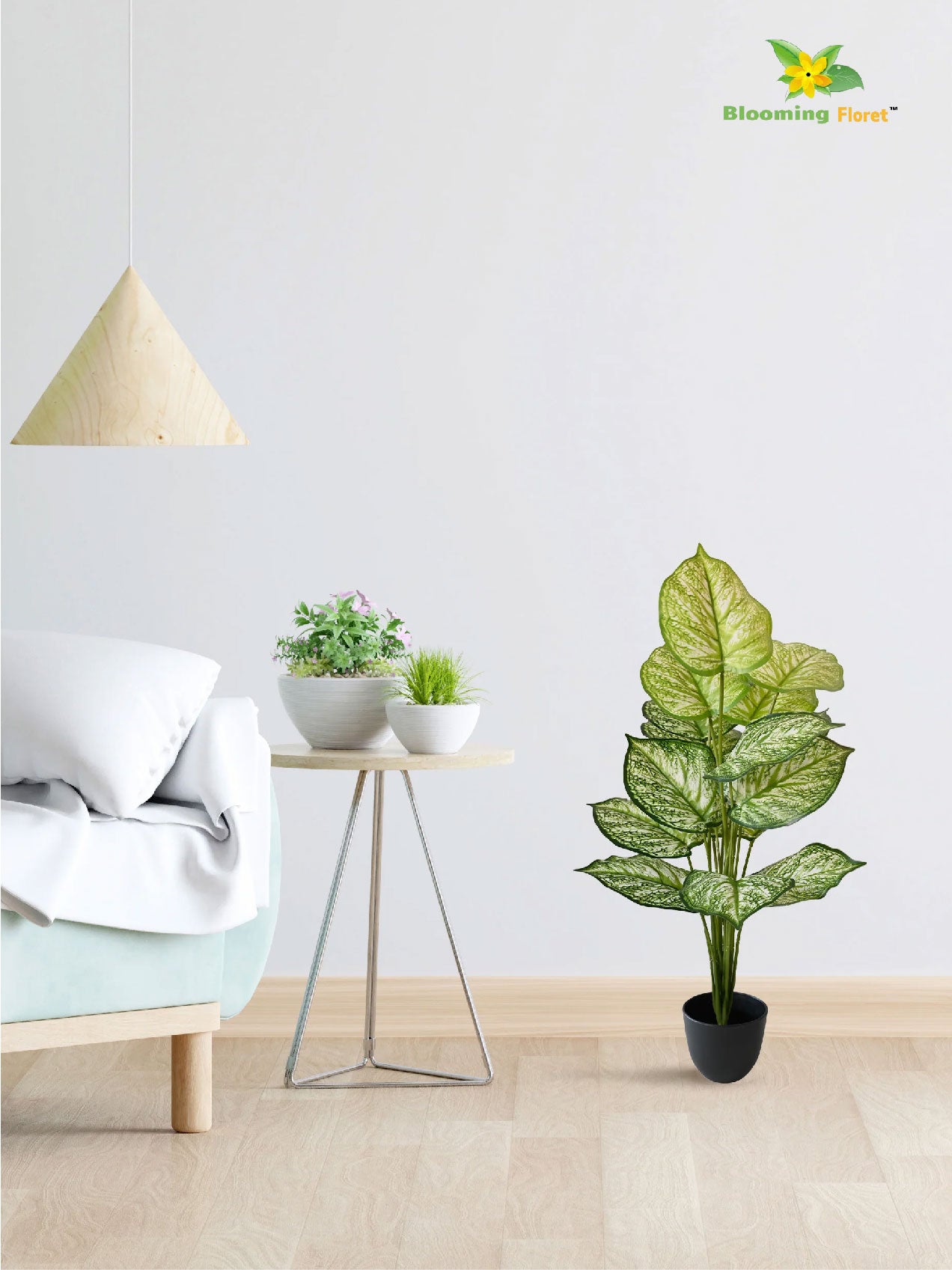 Enchanted Artificial Devil’s Ivy Plant - 73 cm