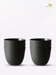 Black Round Planter