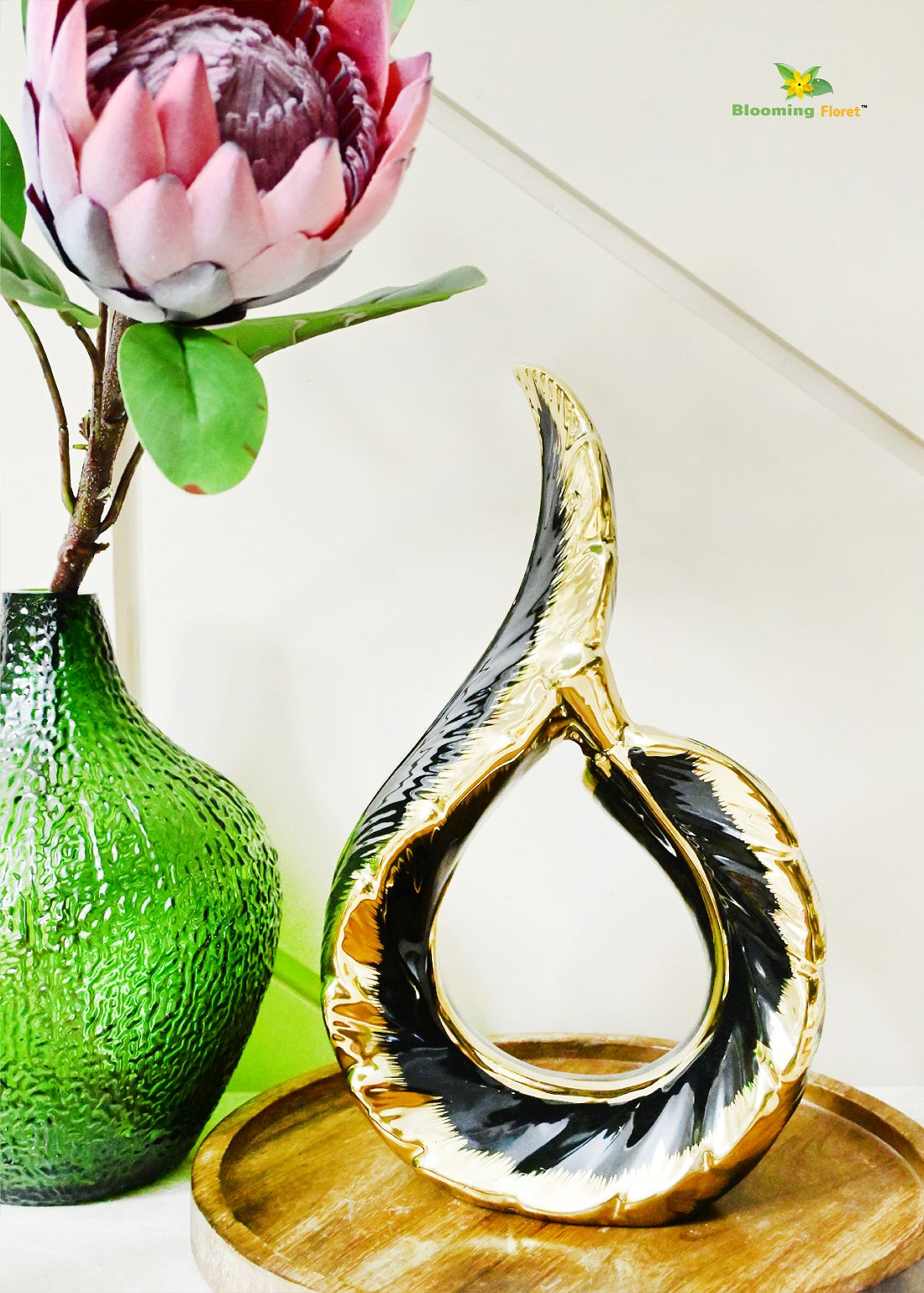 Ceramics Figurine Statue - Black