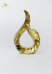 Ceramics Figurine Statue - Gold