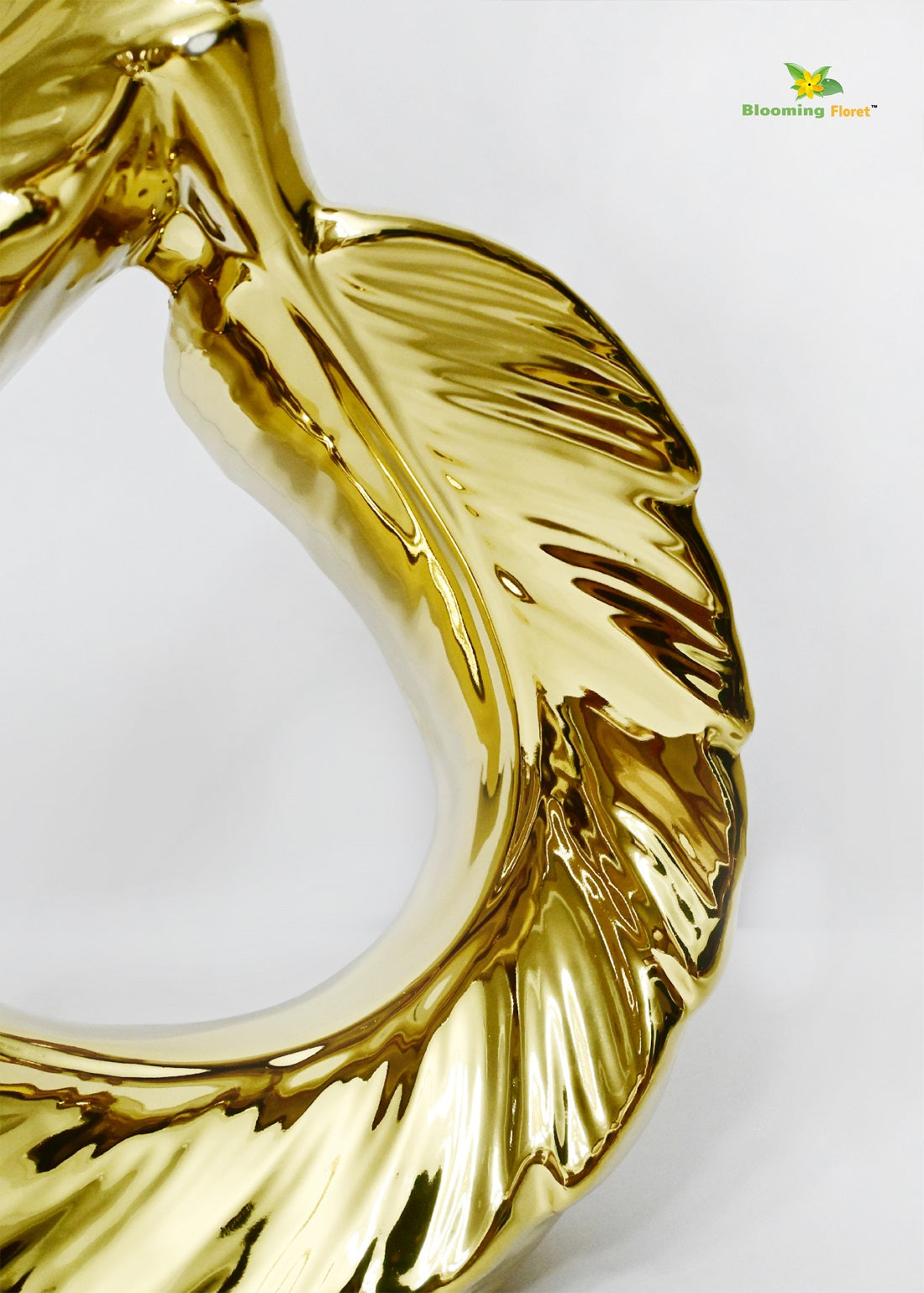 Ceramics Figurine Statue - Gold