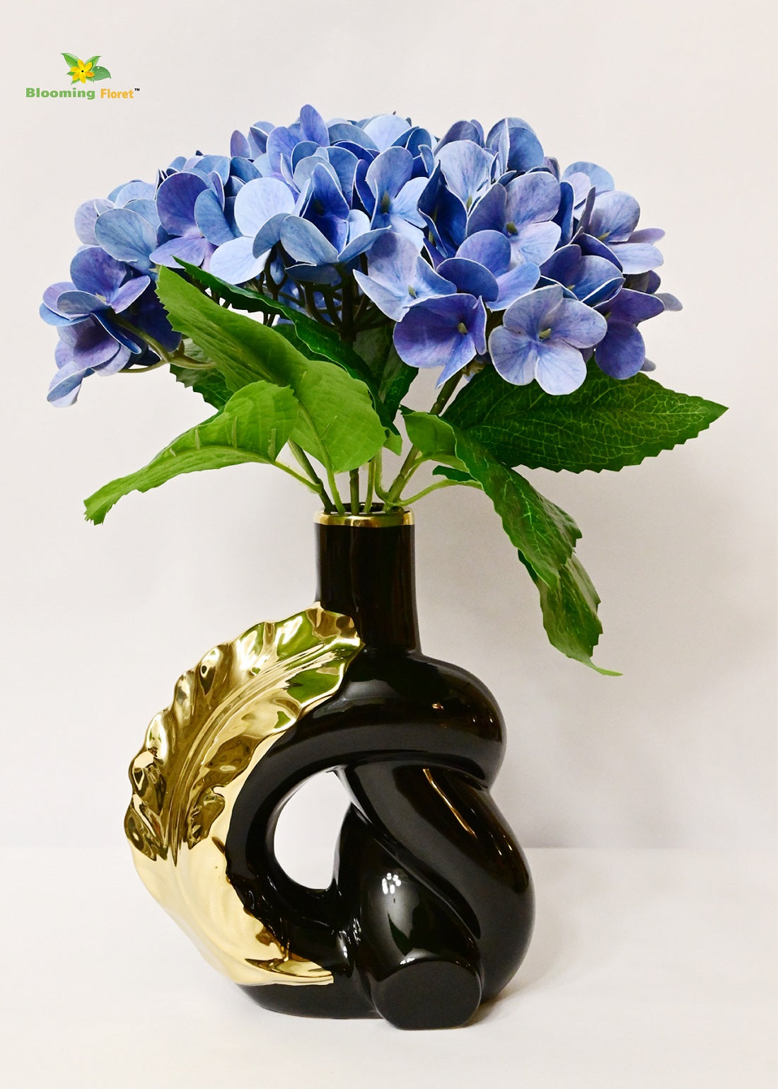 Modern Ceramic Leaf Vases