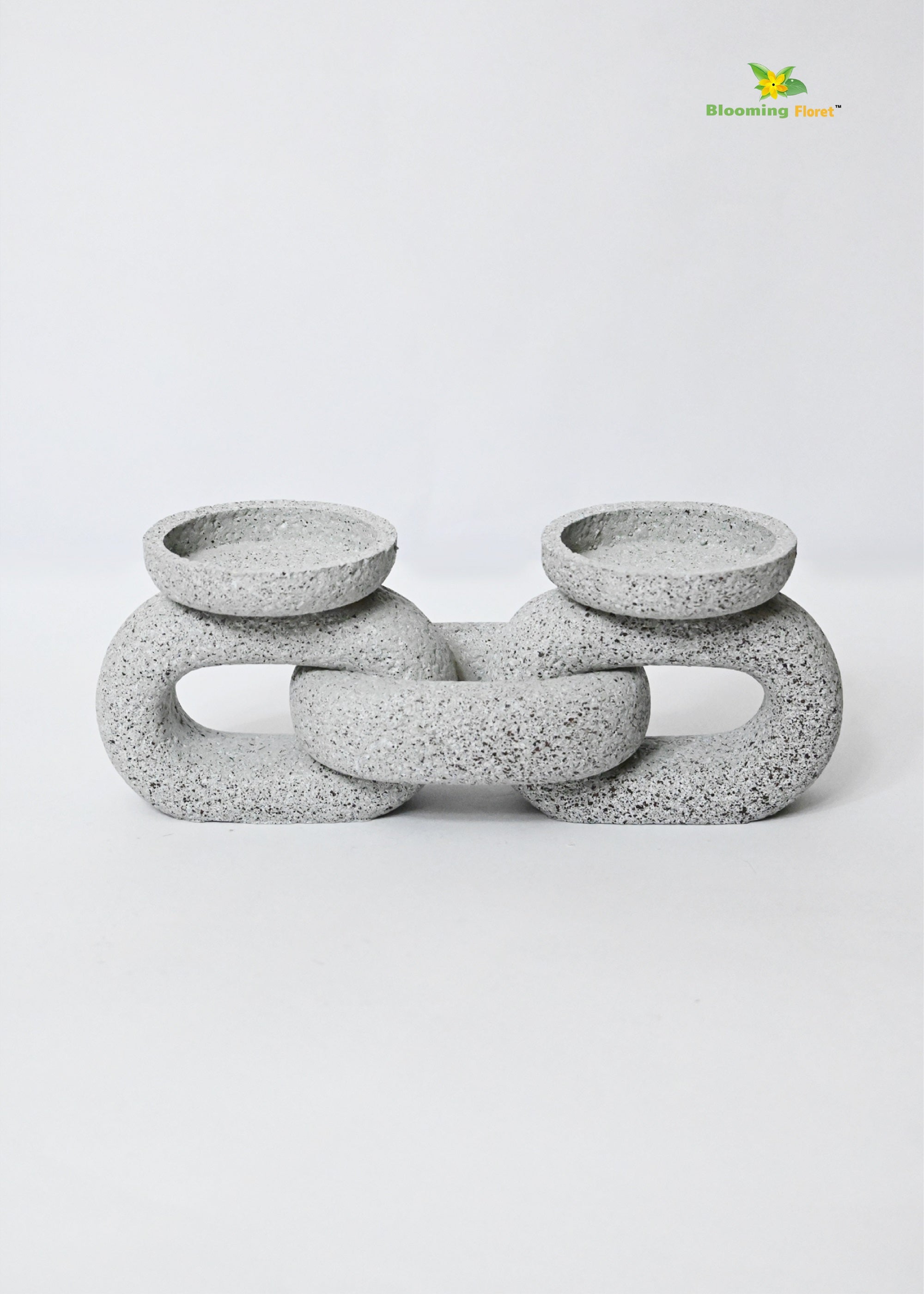 Serenity Stone Dual Candle Holder