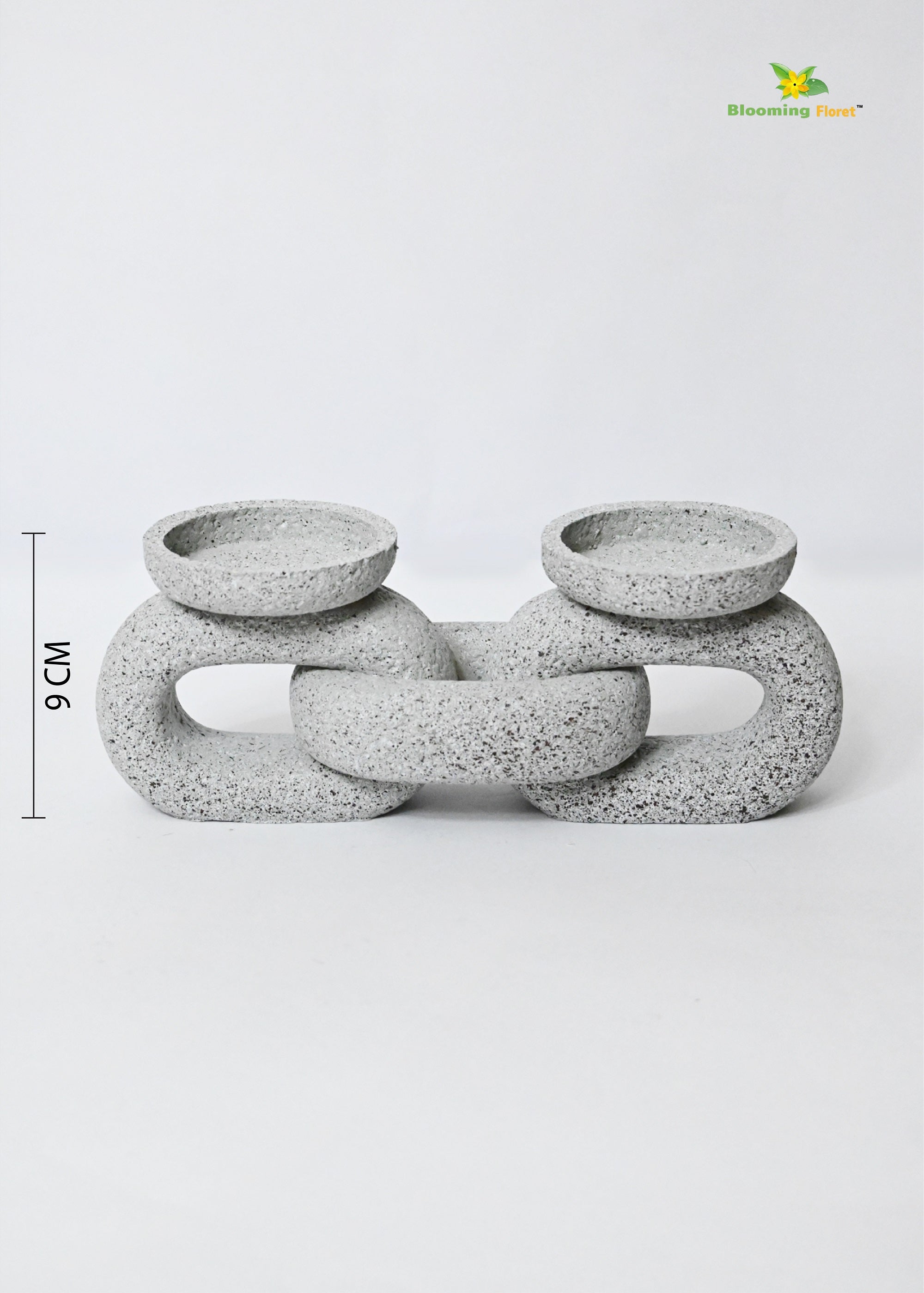 Serenity Stone Dual Candle Holder