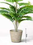 Modern Grace Poly Planter | Mustard Yellow | 15 cm | Set of 3