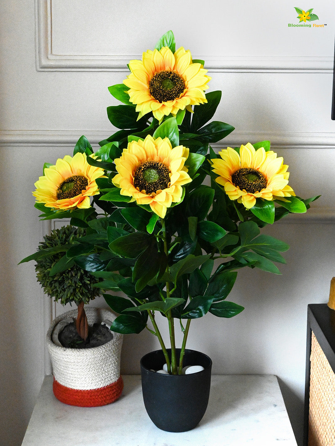 Artificial Sunflower Bunch for Decor