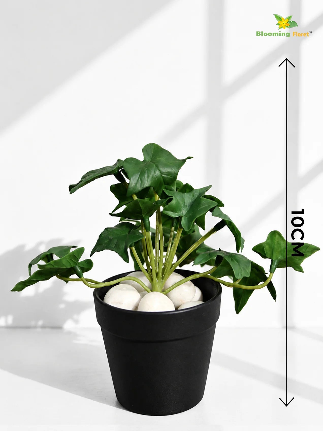 Artificial Ivy Succulent | Dark Green | 10 cm