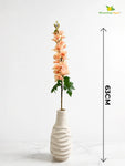 Delphinium Flower Stick | Peach | 88 cm