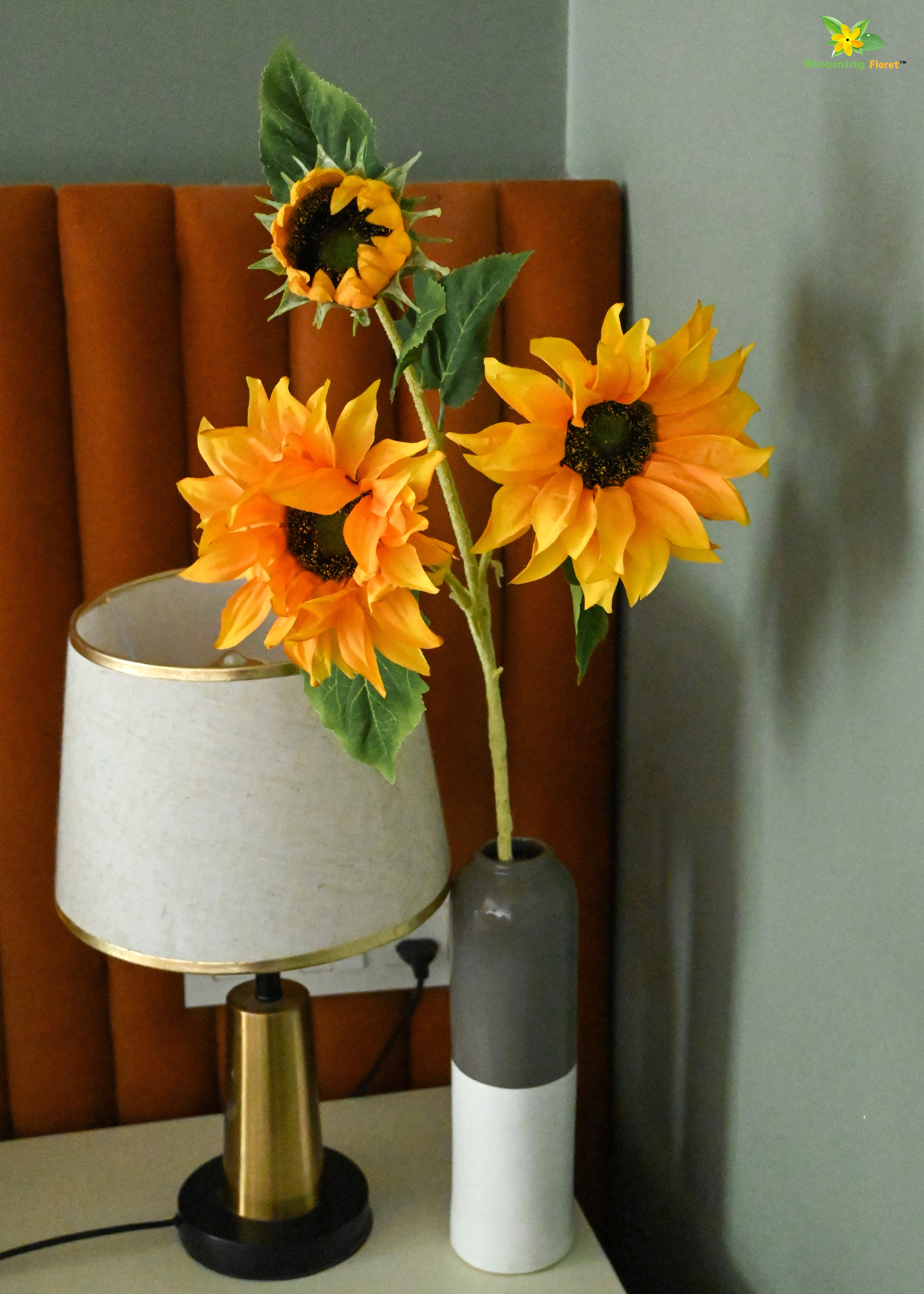 Artificial Sun Flower Stick for Decor