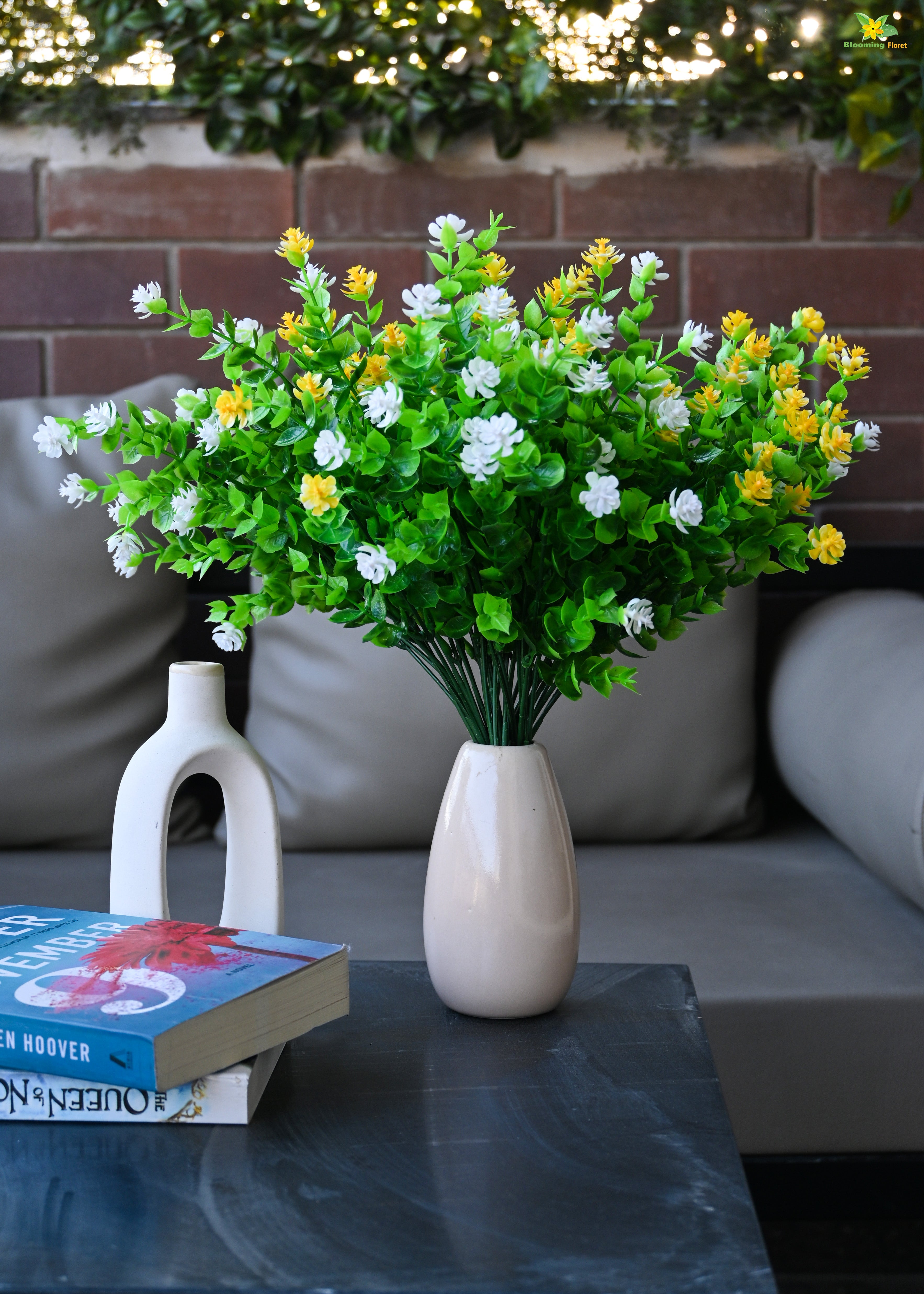 Artificial Kalanchoe Flower Bunch for Decor