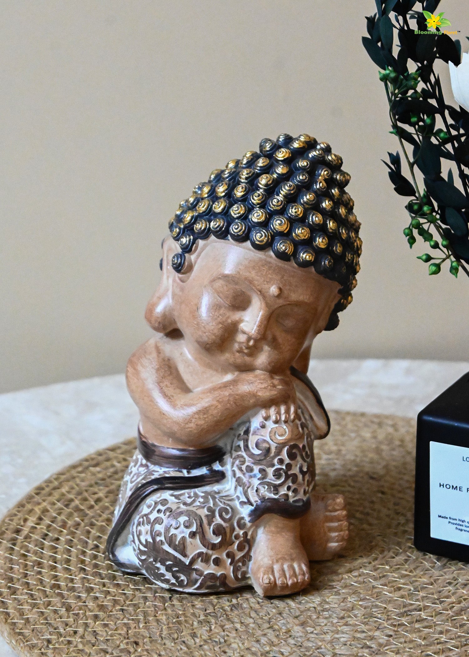 Zen Resting Buddha Idol