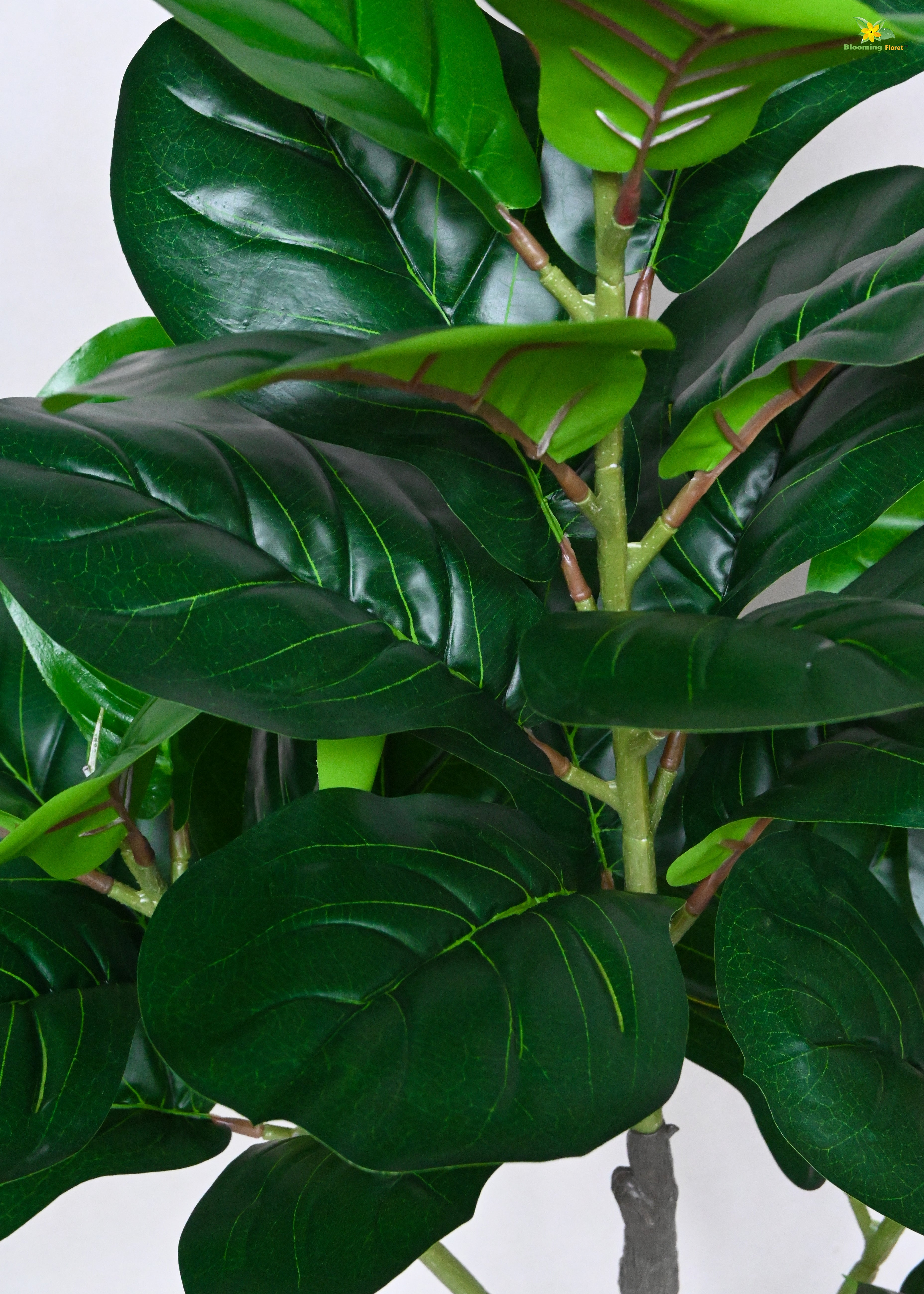 Artificial Fiddle-Leaf Fig Plant for Decor | 33 Leaves with Basic Pot | 95 cm