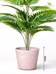 Modern Grace Poly Planter | Brown |15 cm | Set of 5