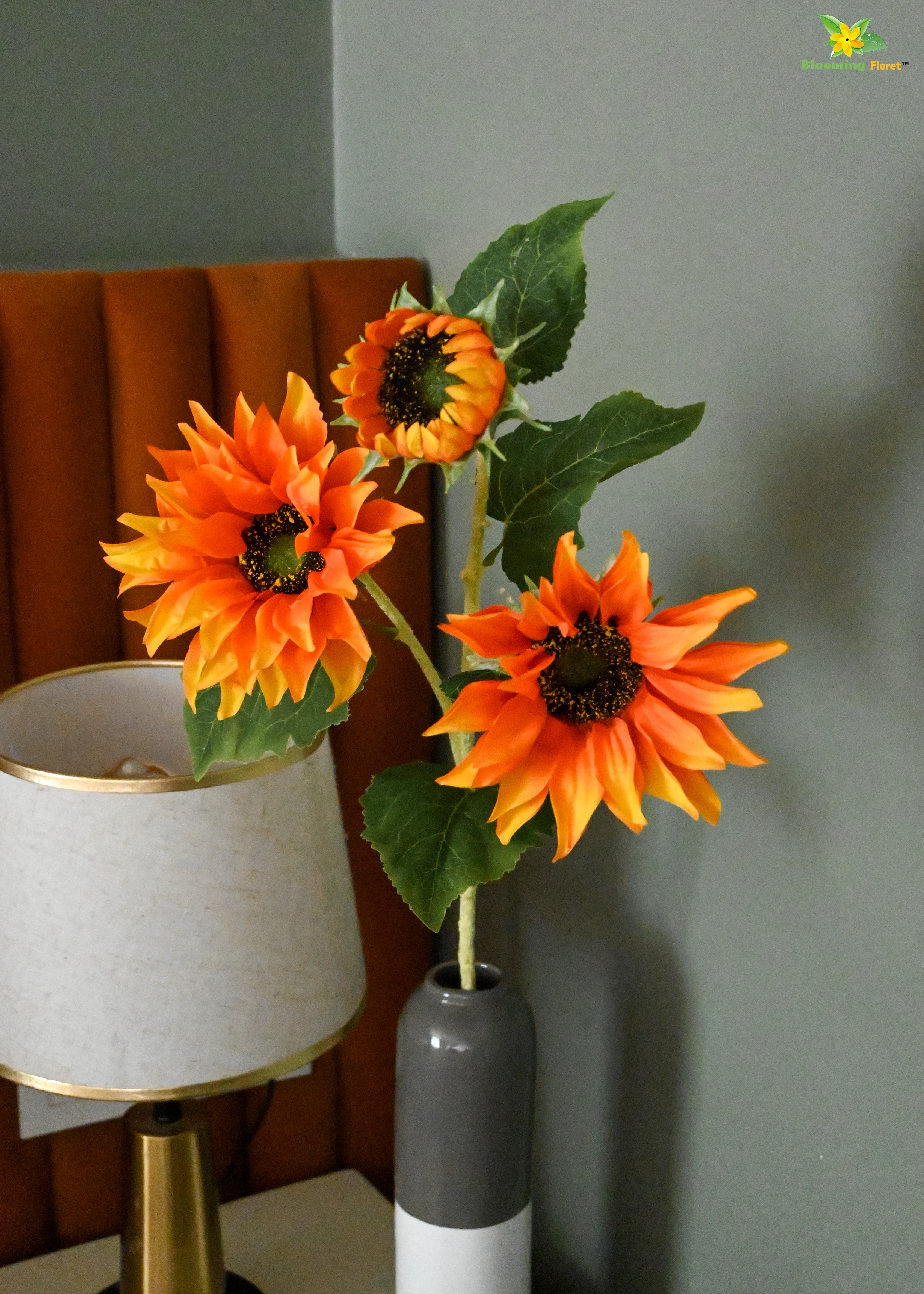 Artificial Sun Flower Stick for Decor