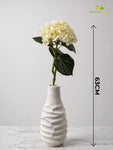 Hydrangea Flower Stick | White | 63 cm