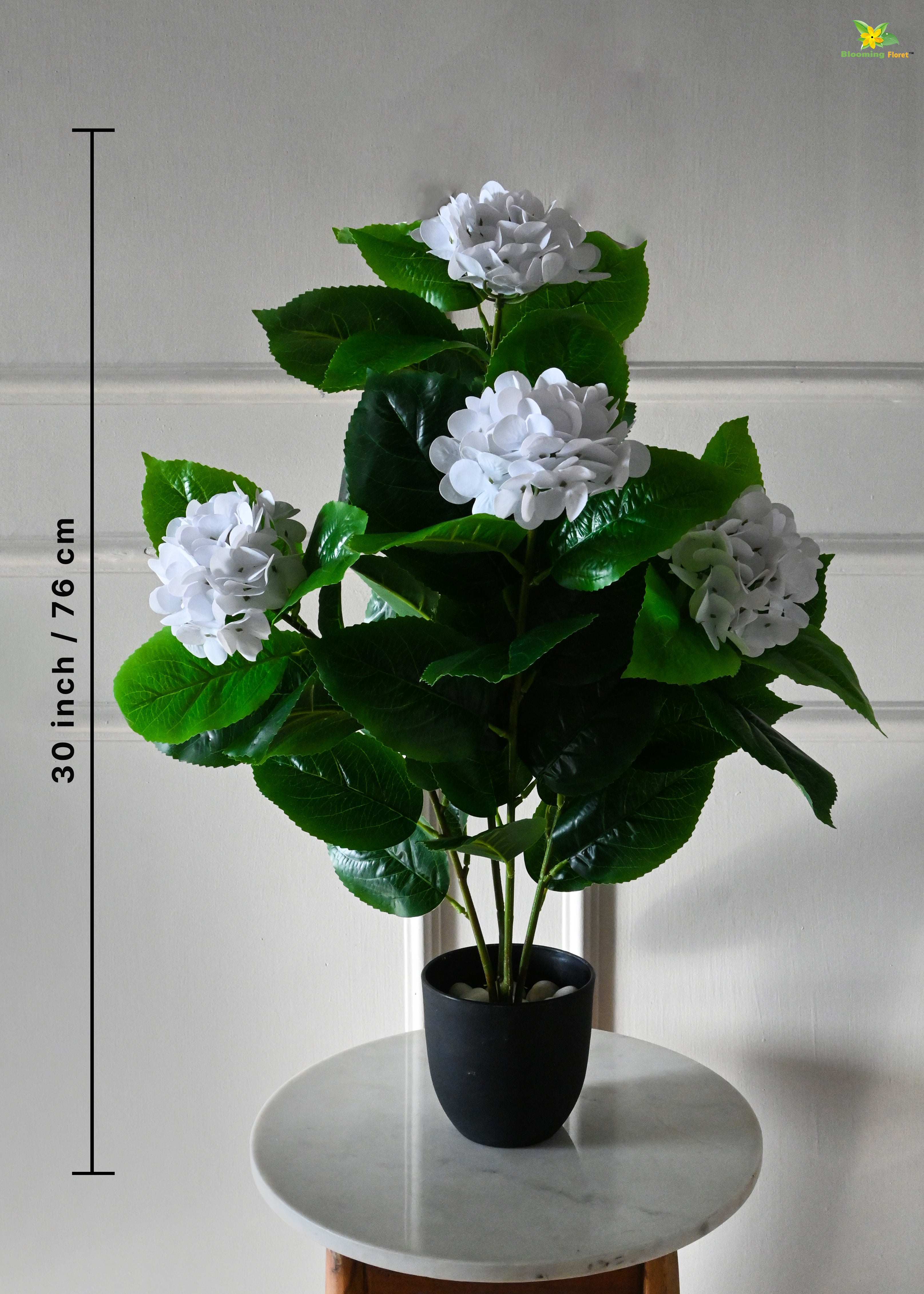 Artificial Hydrangea Flower Bunch for Decor