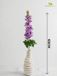 Delphinium Flower Stick | Lavender | 88 cm