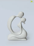 Romantic Abstract Kiss Figurine