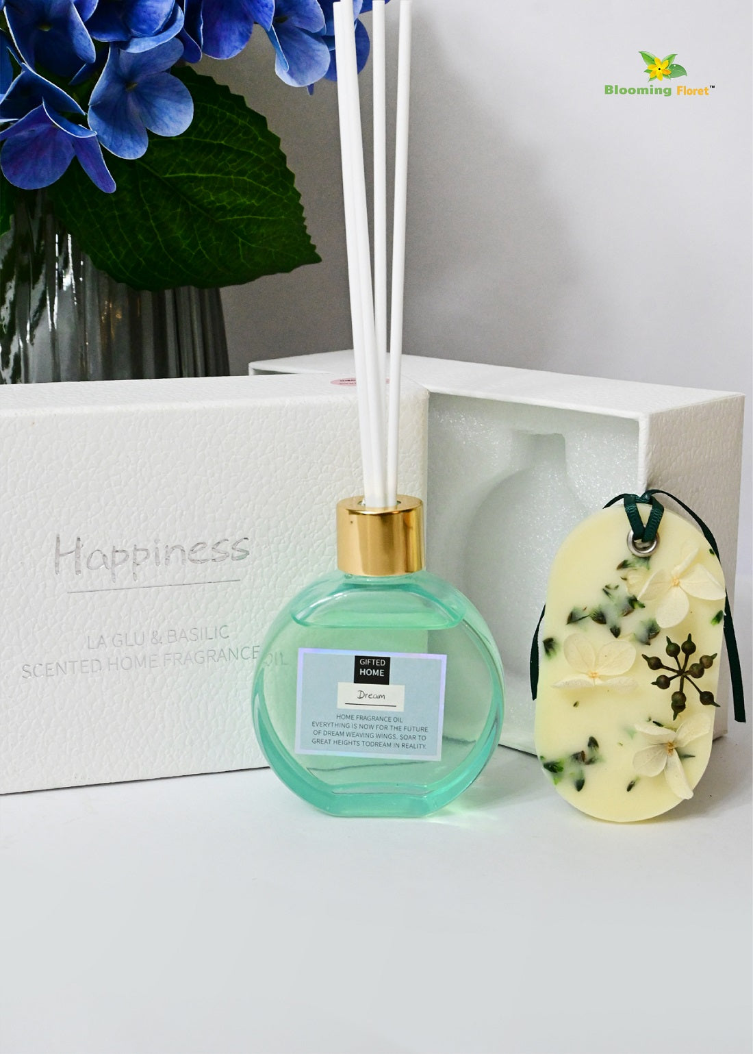 Reed Fragrance Diffuser with Air Freshener | 7 cm
