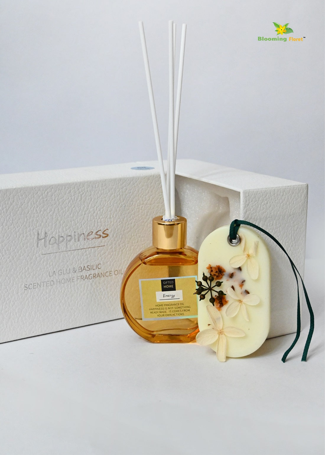 Reed Fragrance Diffuser with Air Freshener