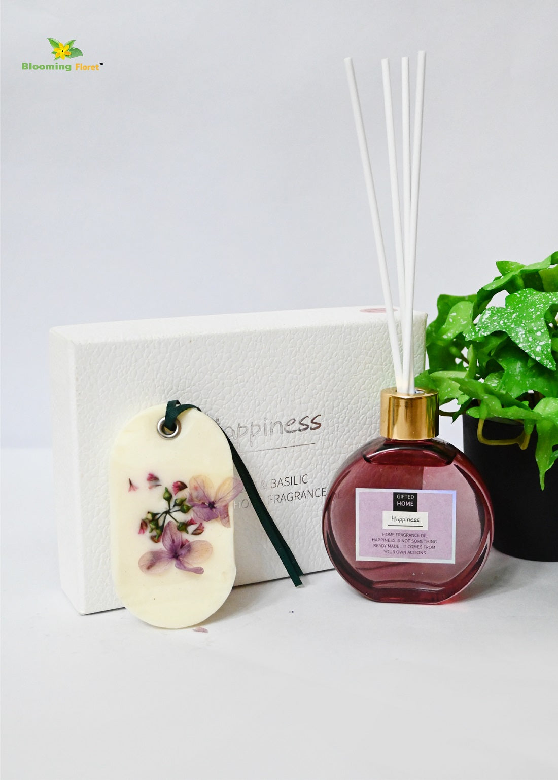 Reed Fragrance Diffuser with Air Freshener | 7 cm