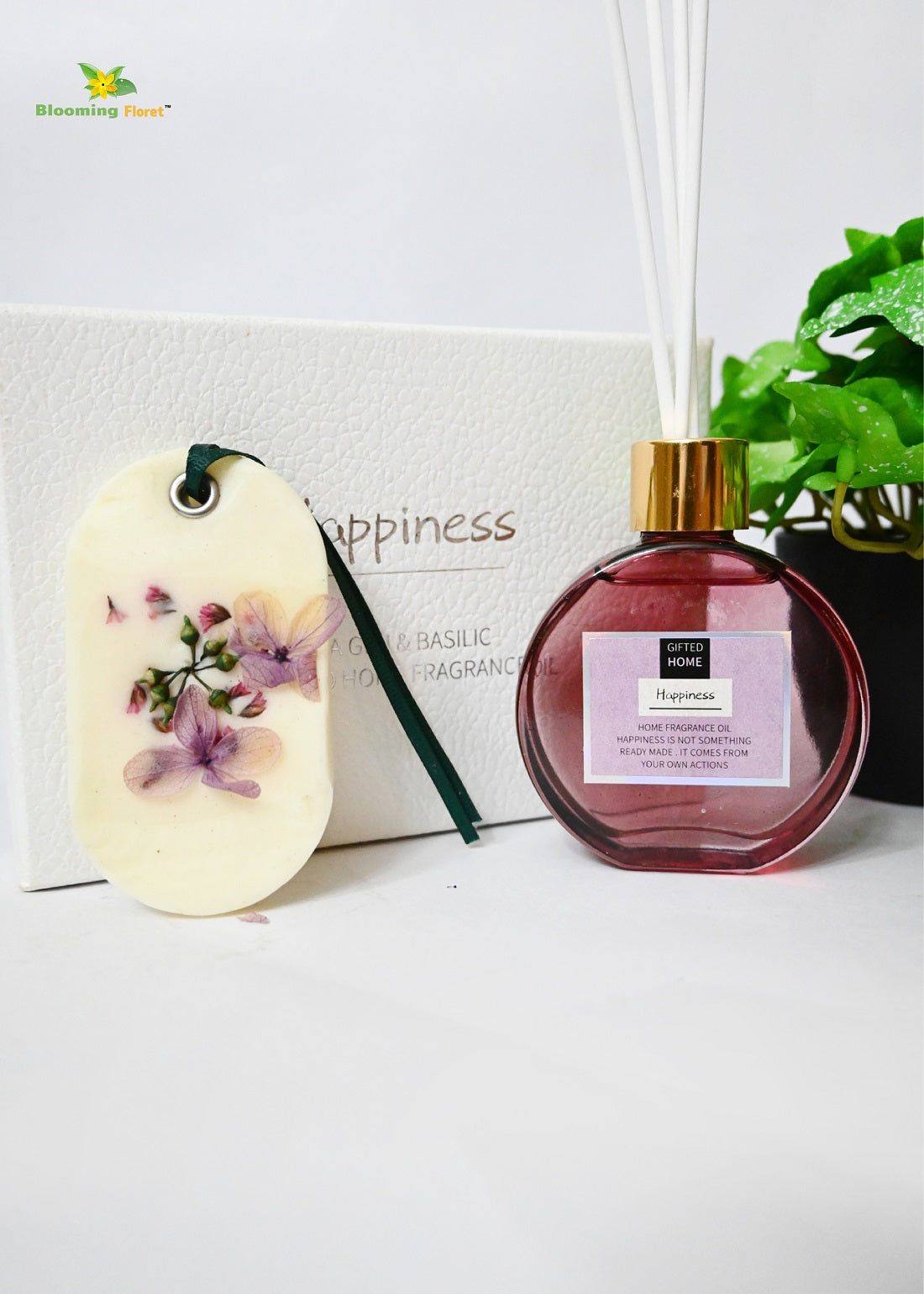 Reed Fragrance Diffuser with Air Freshener | 7 cm