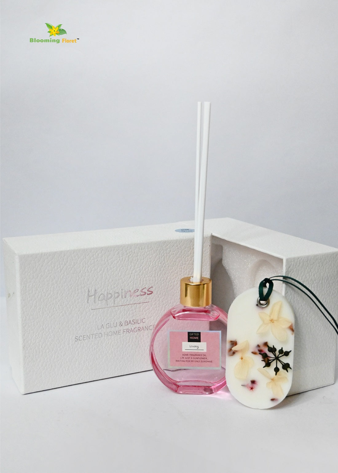 Reed Fragrance Diffuser with Air Freshener