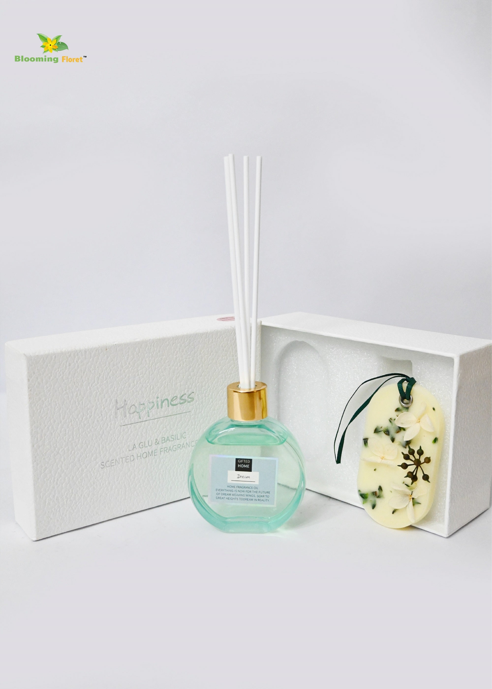 Reed Fragrance Diffuser with Air Freshener