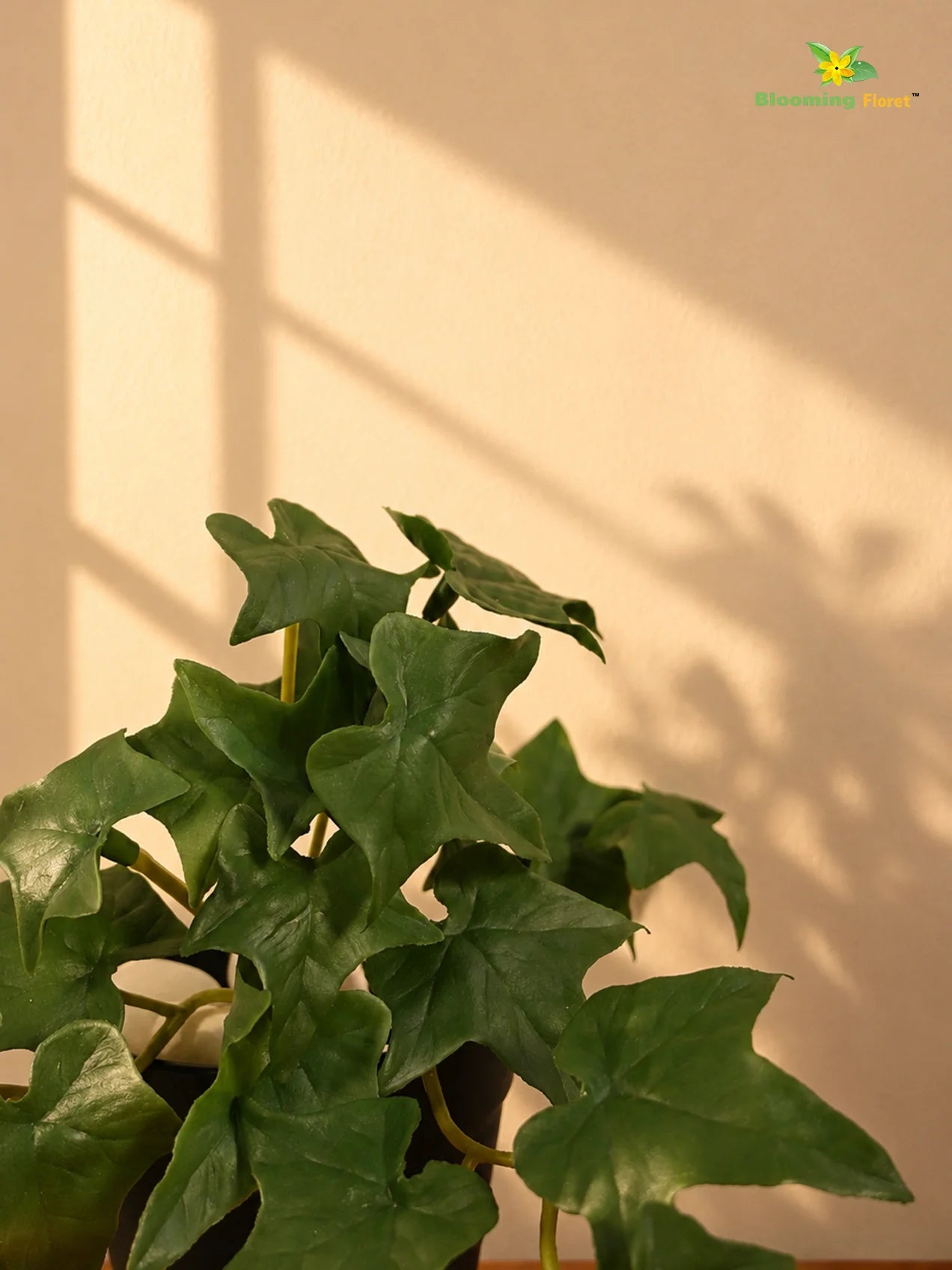 Artificial Ivy Succulent | Dark Green | 10 cm