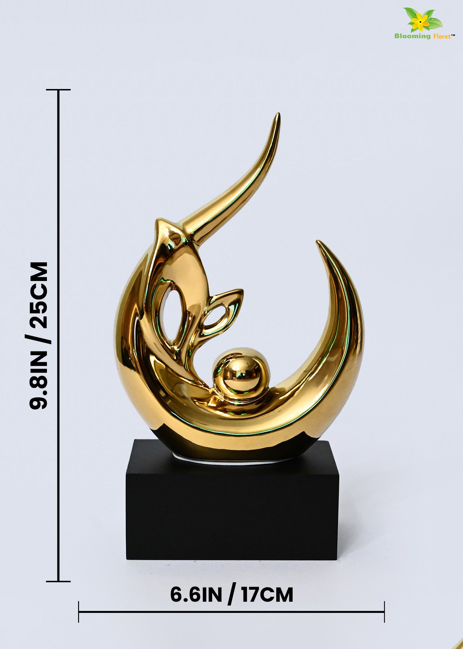 Abstract Modern Sculpture - Medium