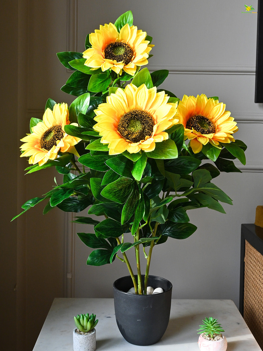 Artificial Sunflower Bunch for Decor