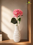 Hydrangea Flower Stick | Rose Red | 63 cm