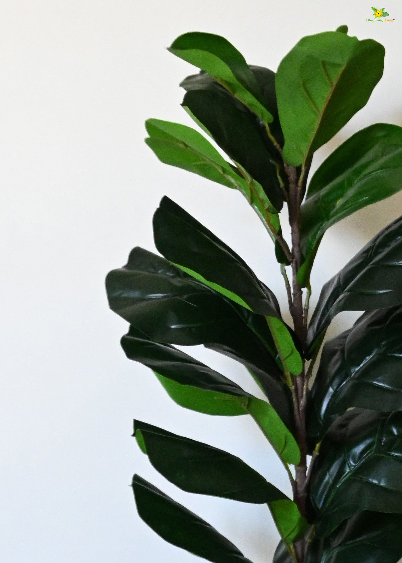 Artificial Fiddle-Leaf Fig Plant for Decor 21 Leaves with Basic Pot | 86.3 cm