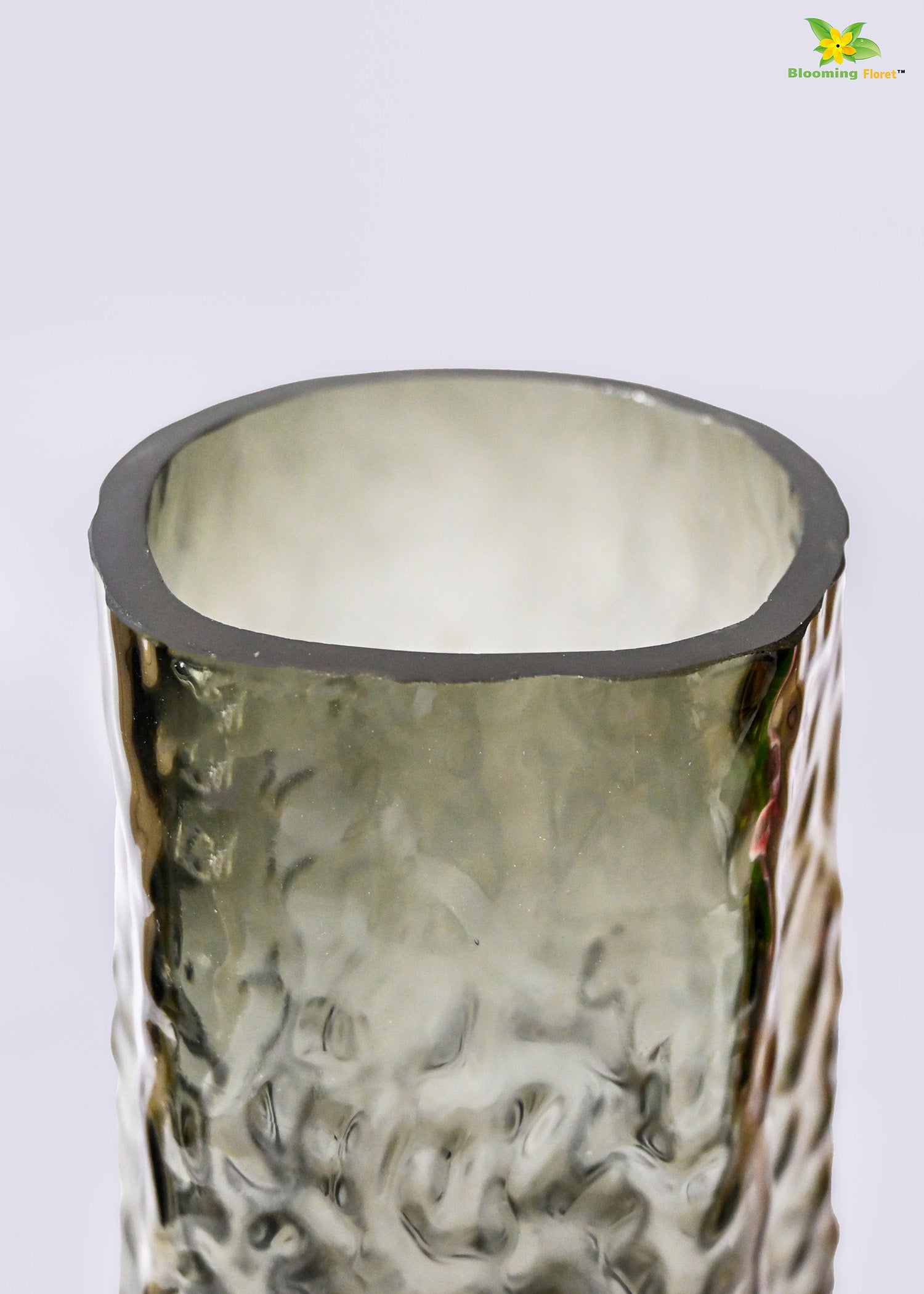 Prism Crystal Black Vase | 23 cm