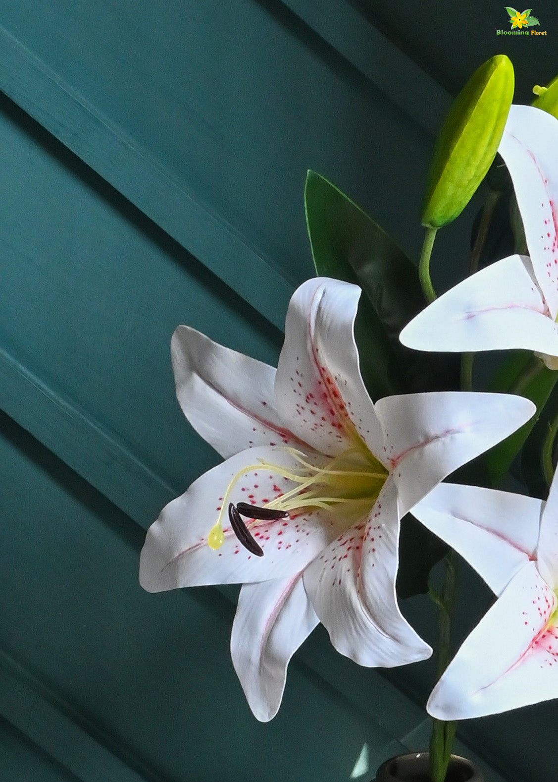 Artificial Lily Flower Stick for Decor