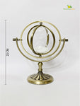 Brass Rotating Hourglass - 15 Minutes
