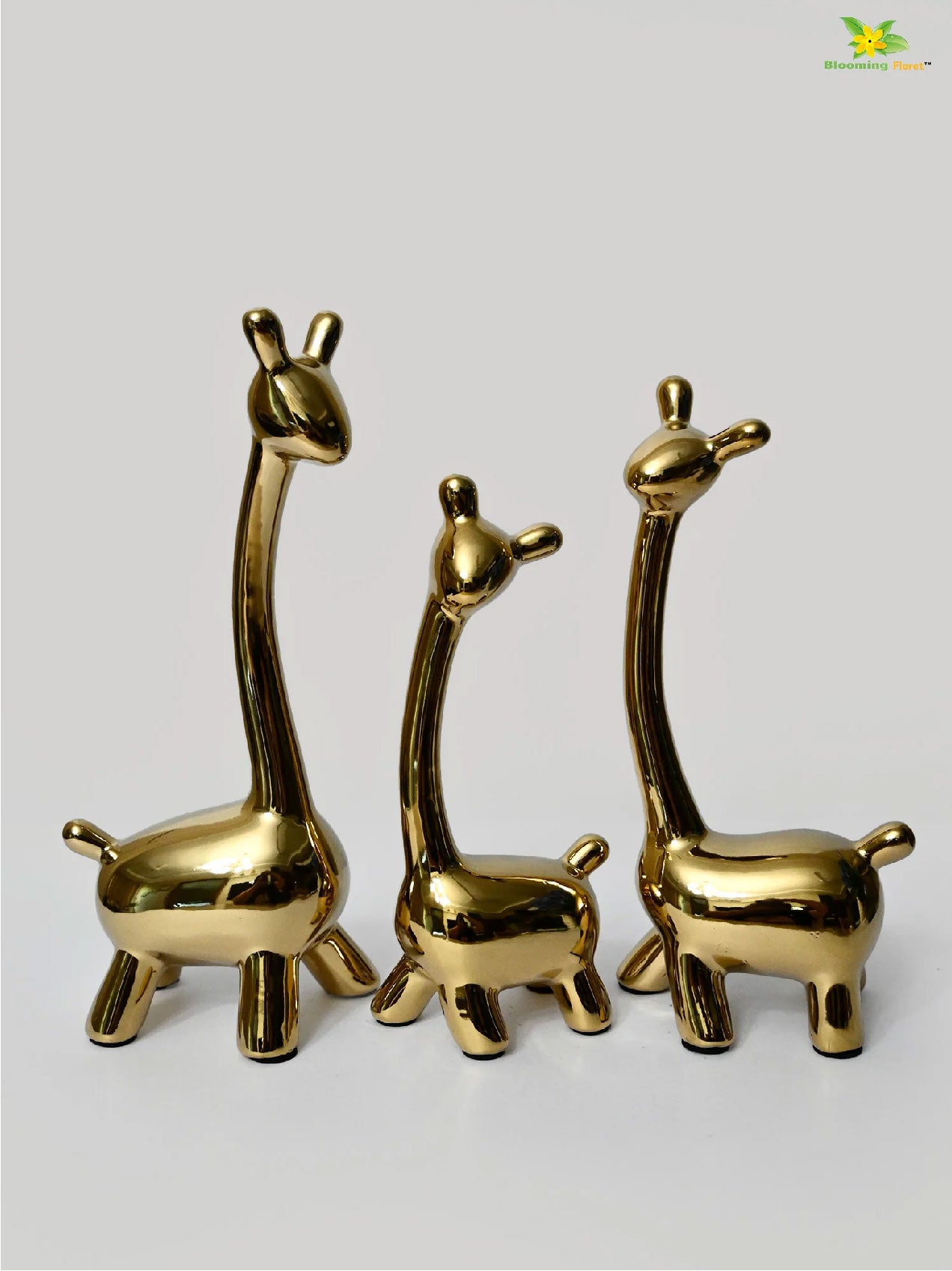 Artistry Giraffe Trio Set - Golden