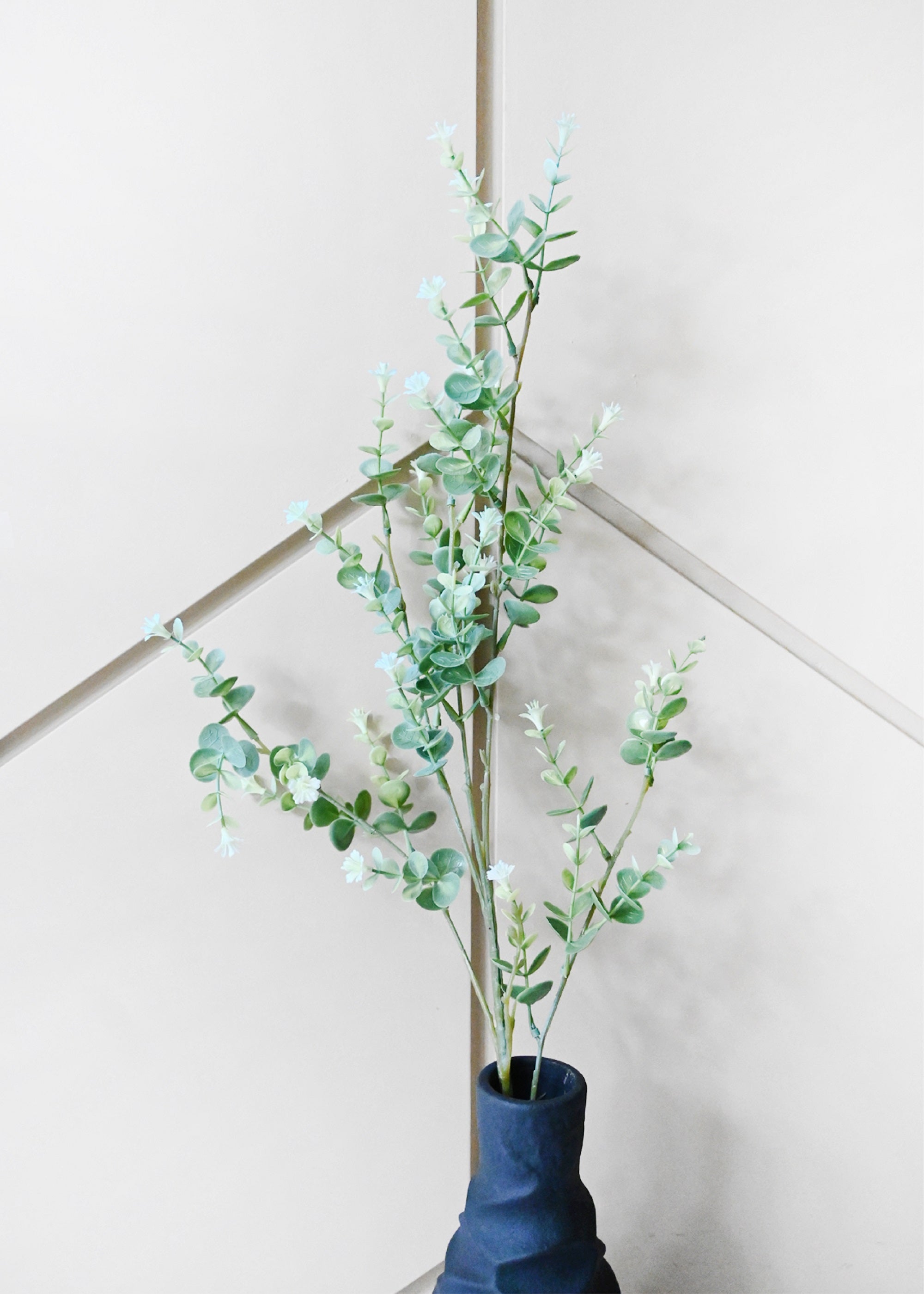 Minimalist Faux Eucalyptus Branch