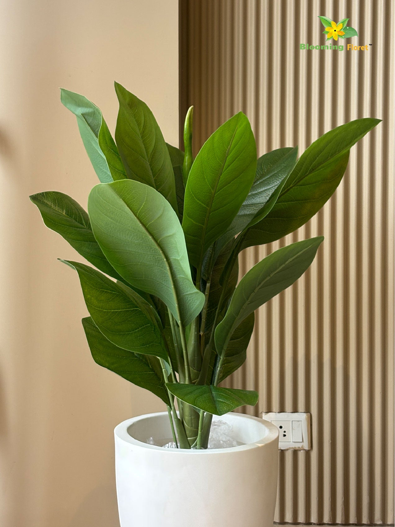 Artificial Jiamei Tourist Banana Plant – 102 cm, with Basic Pot